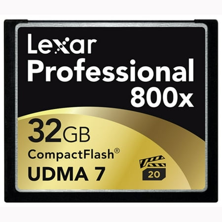 Lexar LCF128CRBNA800 Professional 800x 128GB VPG-20 CompactFlash Card